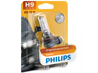 POLTTIMO PHILIPS H9 12V 65W PGJ19-5 BLISTER