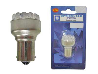 LED-POLTTIMO 24V BA15S PUN.