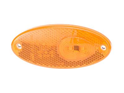 LED-ÄÄRIVALO KELT 12V 0,5M OVAALI RUUVI