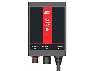 DEFA MULTICHARGER 12V/12A PLUGIN
