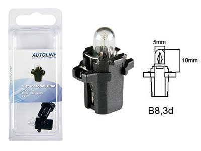 POLTTIMOPARI 12V 1,2W B8,3D BLISTER