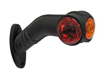 LED-ÄÄRIVALO KUMIVARSI 12-24V FF 147MM