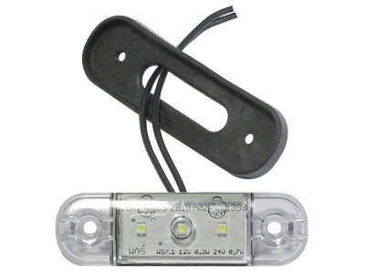 LED-ÄÄRIVALO KIRKAS. 12/24V 84X24MM