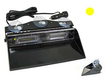 AXIXTECH KELTAINEN LED TUULILASIMAJAKKA  12V