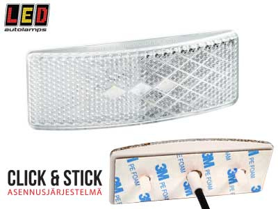 ETUÄÄRIVALO, OHUT – BLISTERPAKATTU