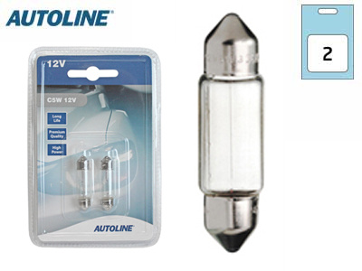 POLTTIMOPARI AUTOLINE 12V 5W BLISTER