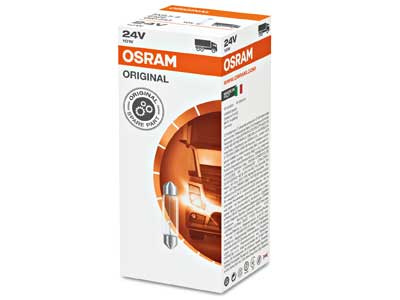 OSRAM # ORIGINAL 24V C10W