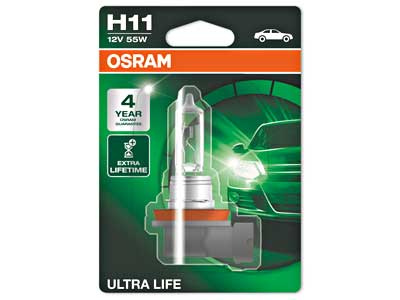 OSRAM # ULTRA LIFE 12V H11 SINGLE BLISTER