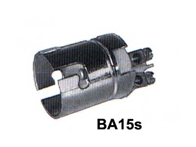 LAMPUNKANTA BA15S 2-RUUVI