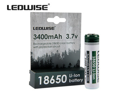 LEDWISE AKKU 18650 3400MAH 12,6WH