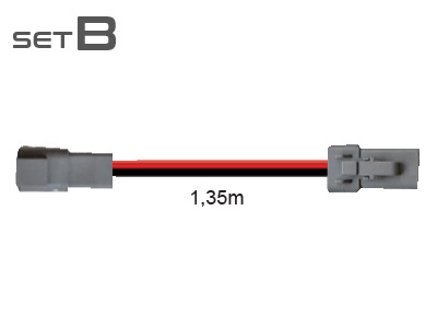 JATKOJOHTO DTP 2-NAP SET B 1350MM