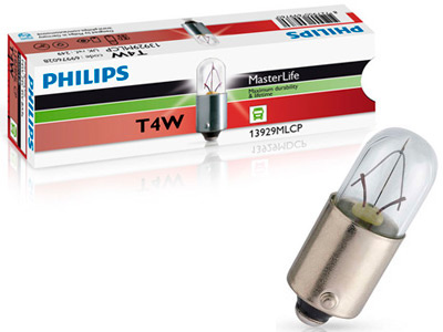 POLTTIMO PHILIPS T4W 24V BA9S MASTERLIFE