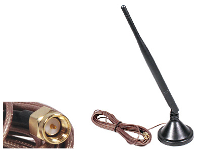 ANTENNI 7 M KAAPELILLA DIGITAL 2,4GHZ 5DB