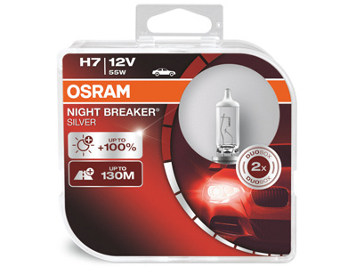=10-64210NBS-2HB  OSRAM NIGHT BREAKER 12V H7 SILVER 2 KPL
