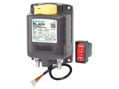KAKSOISAKKURELE 12V 500A KATKAISIJALLA