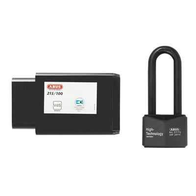ABUS Granit konttilukko 215/100 + 37RK riippulukko