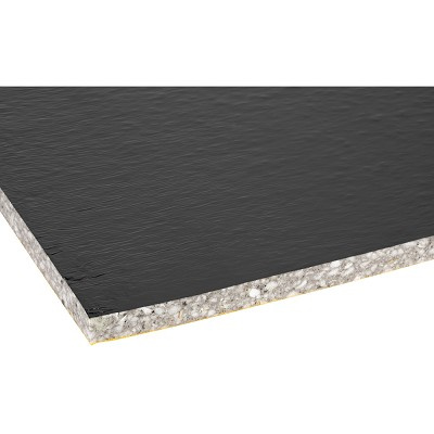 ÄÄNIERISTELEVY PU 490X1000X8MM LIIMAPINTA
