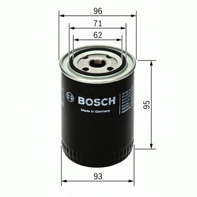 BOSCH ÖLJYNSUODATIN SCANIA 2-/3-SRJ. YM.