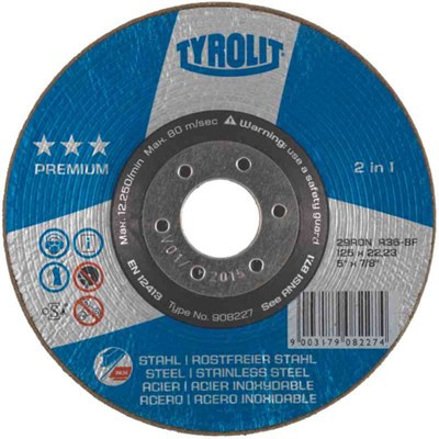 Tyrolitrondelli 29RON 125x22,23 A36Q-BF