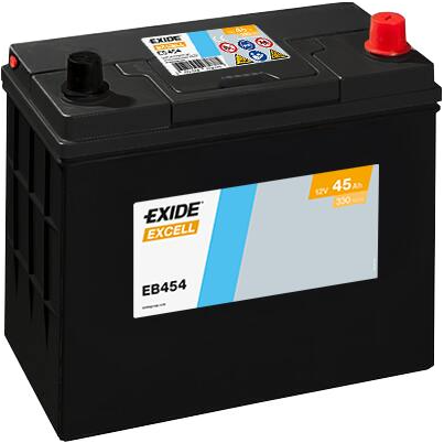 EXIDE-AKKU EXCELL EB454 45AH