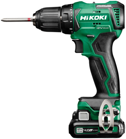 AKKUPORAKONE 12V DS12DD 4,0AH HSC, Hikoki