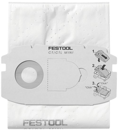 Selfclean-pölypussi SC FIS-CT MINI/5