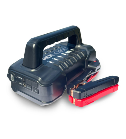 Apukäynnistin 2000A 12V/24V 56000mAh, REX Nordic 