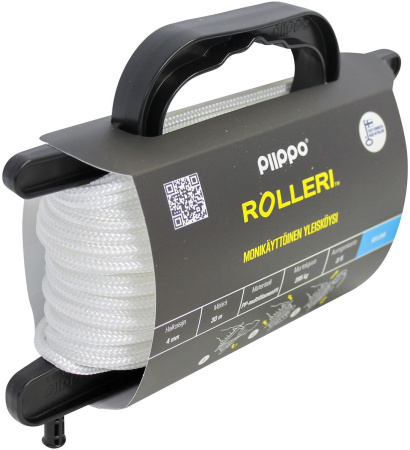 ROLLERI 4MM*30M VALKOINEN