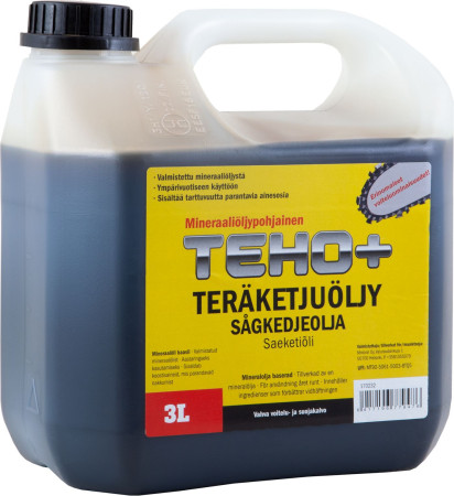 TEHO+ TERÄKETJUÖLJY 3L (ME4) 170232