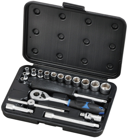 HYLSYSARJA 1/4" 19-OS. 4-14MM 6-KULMA