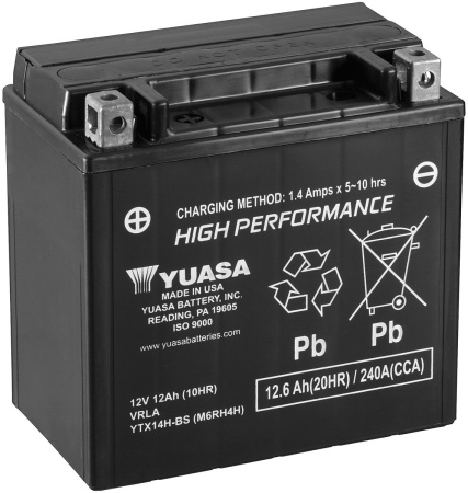 AKKU YUASA  MP 12,6AH AGM +- 150X87X145
