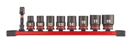 HYLSYSARJA 3/8" STD 9P, Milwaukee