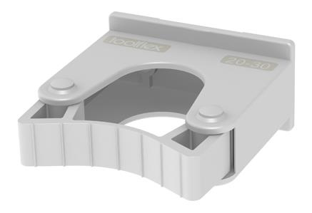 DI CLIP 20-30 MM WHITE RUBBER W1