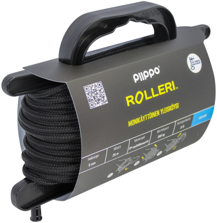ROLLERI 5MM*25M MUSTA