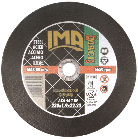 KATKAISULAIKKA 230X1,9X22,2MM IMACH3 INOX