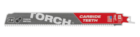 Puukkosahanterät metallille, 10TPi Heavy Duty TORCH™ karbidi, Milwaukee