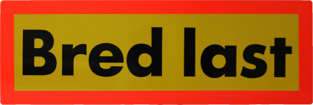 BRED LAST-KYLTTI 900X300MM