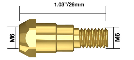 VIRTASUUTTIMEN PIDIN M6 5 KPL PARWELD