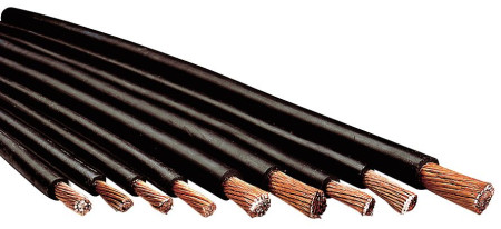 Welding cable 120mm   Black 0262613605