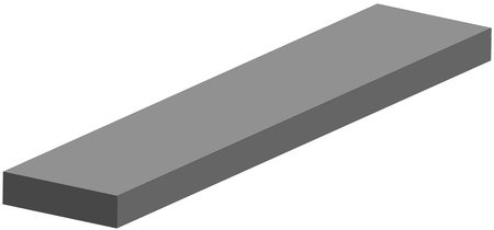 LATTARAUTA 5X20X2000MM TERÄS