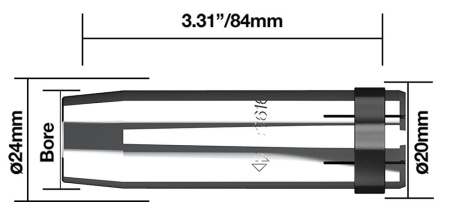 VIRTASUUTIN M8 0,8MM/30MM 100 KPL PARWELD