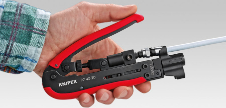 KOMPRESSIOTYÖKALU KOAX-PISTOKE 175MM 97 40 20