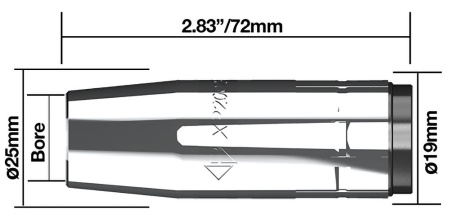 KAASUSUUTIN 16MM XP8 PARWELD