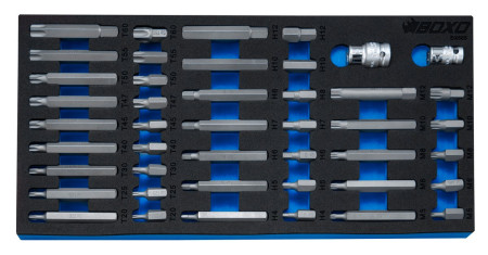 BITS-SARJA 3/8"&1/2" TORX,XZN,KUUSIO 284-BX685