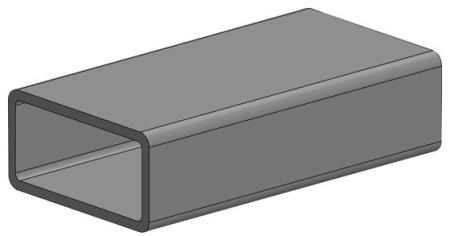 RHS-PUTKI 40X80X4X2000MM TERÄS