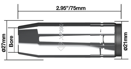 KAASUSUUTIN 16MM 2 KPL XP8 PARWELD