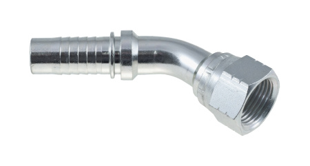 P054 - 45°-UNF-sisäkierreliitin