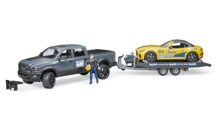 RAM 2500 Power Wagon ja Bruder-avoauto, kilpa-ajot