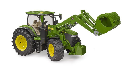 John Deere 7R ja etukuormaaja