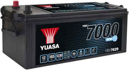 AKKU YUASA 185AH EFB 511X222X215